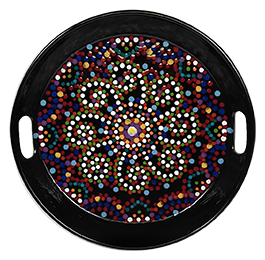 Whittier Mosaic Mandala Tray