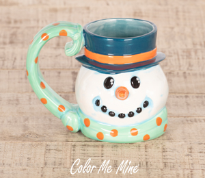 Whittier Snowman Mug