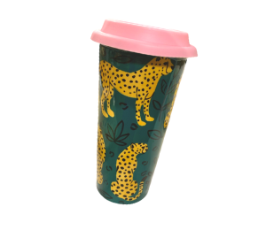 Whittier Cheetah Travel Mug