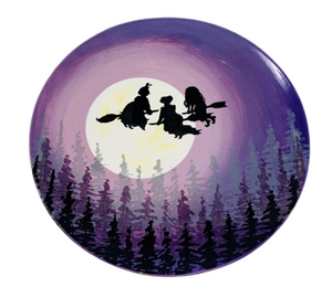 Whittier Kooky Witches Plate