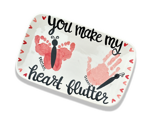 Whittier Heart Flutter Print