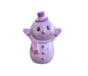 Whittier Pink-Mas Snowman