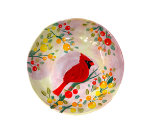 Whittier Cardinal Plate