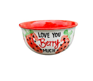 Whittier Berry Love Bowl