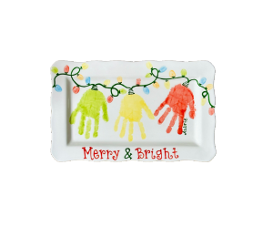 Whittier Merry and Bright Platter