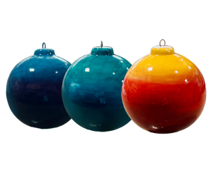 Whittier Jewel Toned Ombre Ornament