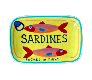 Whittier Sardines Appetizer Plate