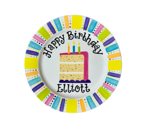 Whittier Birthday Cake Plate