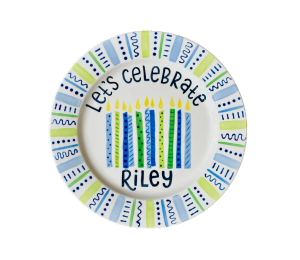Whittier Let's Celebrate Plate
